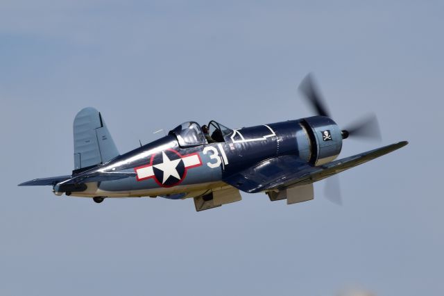 N46RL — - Goodyear built FG-1D Corsair; EAA Airventure, July 26 2022