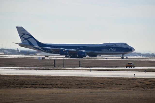 BOEING 747-8 (VQ-BRH) - Taken at the Founders Plaza, while plane spotting.