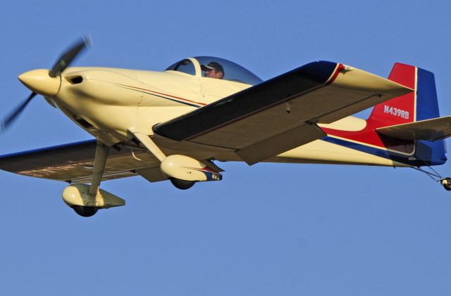 N439RB — - 1985 BOWER ROD RV-3A landing at Merced Regional Airport