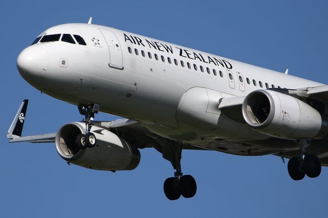 Airbus A320 (ZK-OXG) - on 26 August 2018