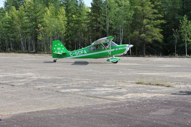 C-GCFA — - C-GCF4 Citabria Bellanca RVA à CSQ4 Aéroport de Casey QC. le 02-09-2023 à 11:03