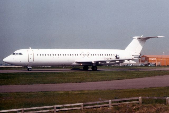 British Aerospace BAC-111 One-Eleven (G-OBWC) - Seen here in May-98.  With British World Airlines from Nov-92 to Feb-00 when it became 5N-BBQ for Albarka Airlines.