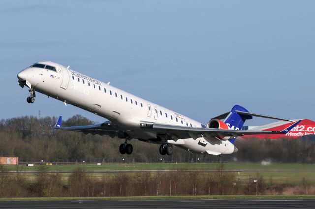 Canadair Regional Jet CRJ-900 (EI-GEF) - SK540 to CPH