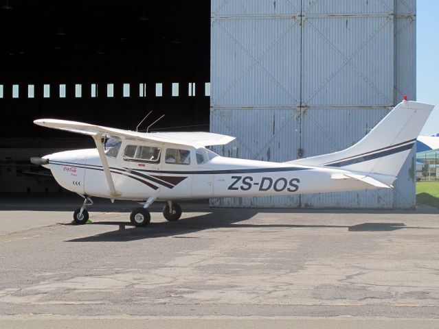 Cessna Skyhawk — - At the Rand airport, South Africa.