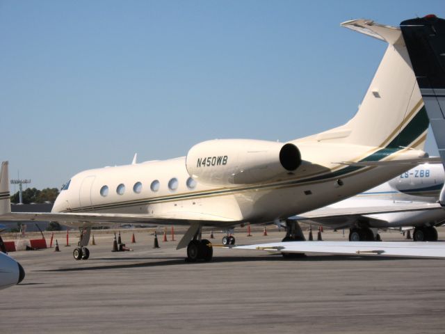 Gulfstream Aerospace Gulfstream IV (N450WB) - Parked at Santa Ana