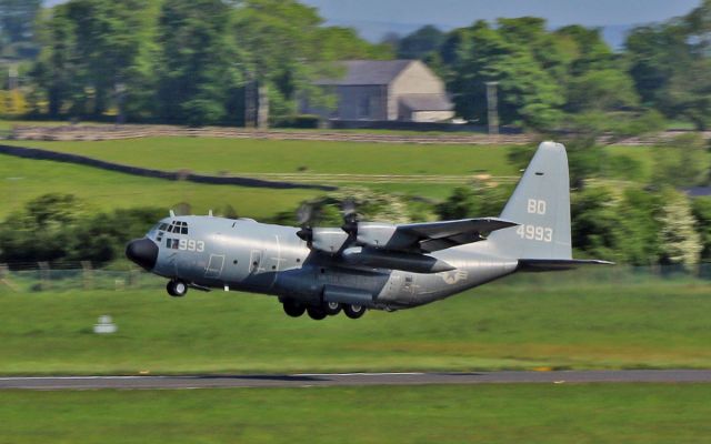 Lockheed C-130 Hercules (16-4993) - usn c-130t 164993 dep shannon 23/5/16.