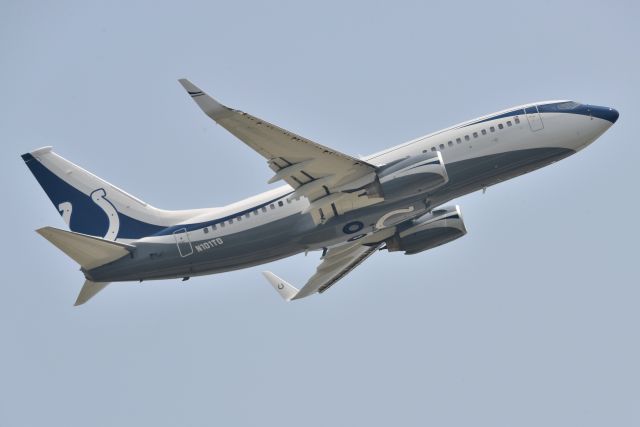 Boeing 737-700 (N101TD) - Indianapolis Colt's team owner's aircraft. 07/23/21 23-L