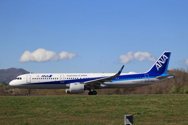 Airbus A321 (JA136A) - May 9th 2021:HKD-HND.