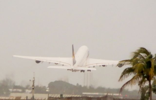 Airbus A380-800 (D-AIMC) - Palm Pilot"Literally!)