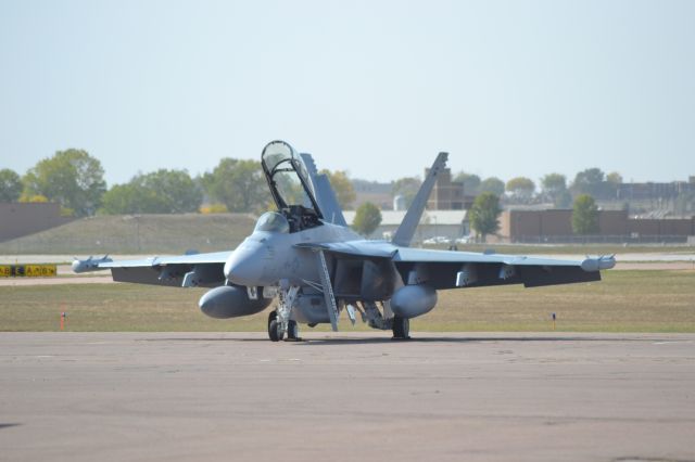 — — - EA-18G - 561 assigned to VAQ-130, CAW3 (Carrier Air Wing - 3) aboard USS Harry S Truman, stationed at NAS Whidbey Island sitting on the General Aviation tarmac in FSD