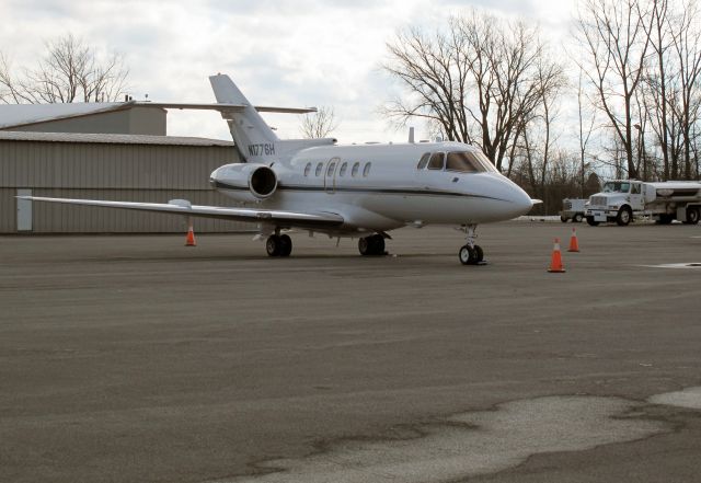 Hawker Siddeley HS-125-400 (N1776H) - A biz jet with a good range and a stand up cabin!
