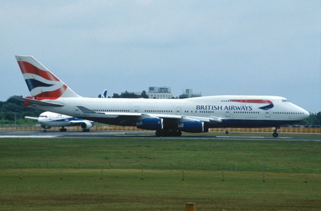 Boeing 747-400 (G-BNLW) - Departure at Narita Intl Airport Rwy16R on 2004/07/12