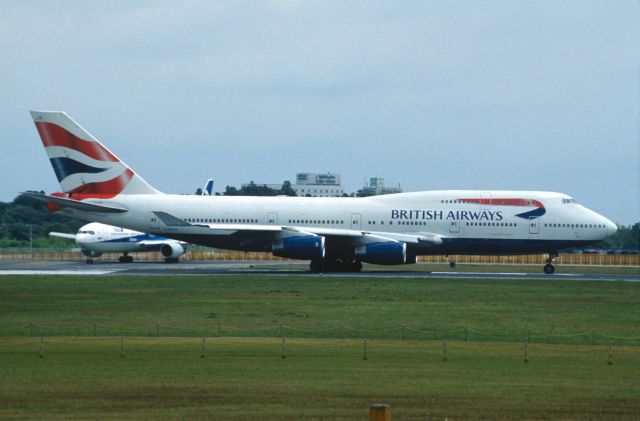 Boeing 747-400 (G-BNLW) - Departure at Narita Intl Airport Rwy16R on 2004/07/12