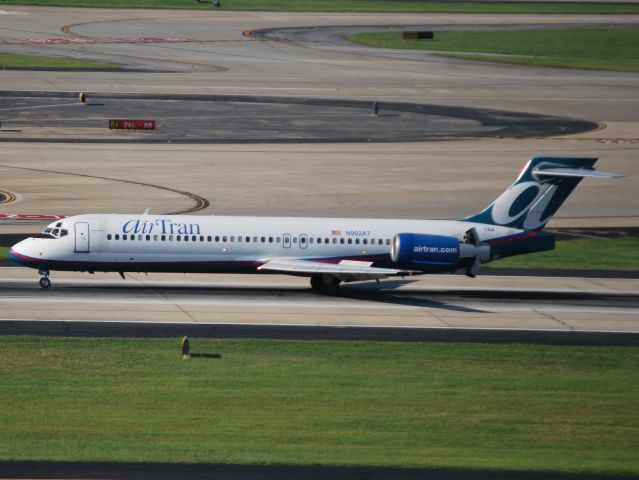 Boeing 717-200 (N992AT) - Arriving 6/16/12