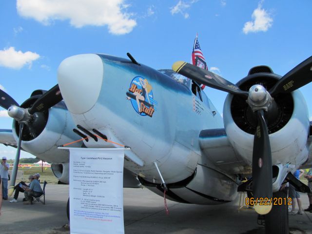 — — - PV-2 at Indy Regional Airport show