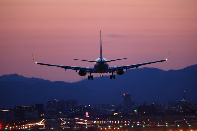 Boeing 737-800 (JA331J) - April 16th 2022:HND-HKD.