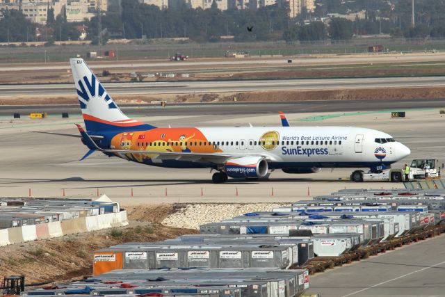 Boeing 737-800 (TC-SEU) - 08/12/2022:br /Flight to Antalya (AYT), Turkey. The plane painted with new livery.