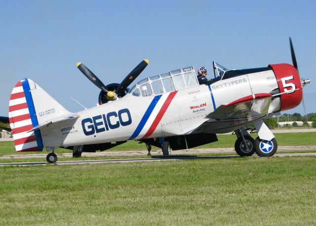 North American T-6 Texan (N58224) - AirVenture 2016.