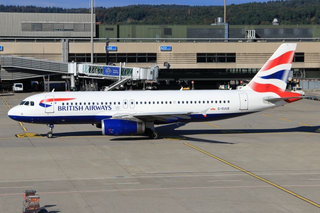 Airbus A320 (G-EUUS)