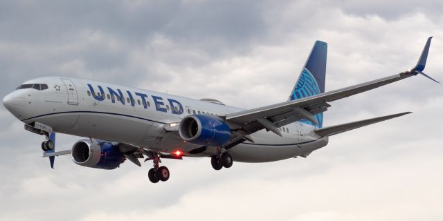 Boeing 737-800 (N73299) - United Airlines Boeing 737-824 arriving from San Diego landing on runway 29 at Newark on 8/4/21.