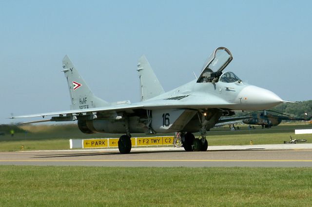 — — - Mig-29; Hungarian Air Force