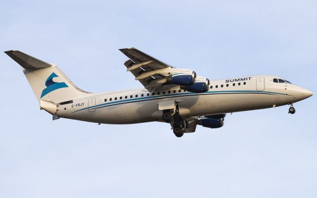 Avro RJ-100 Avroliner (C-FRJY)
