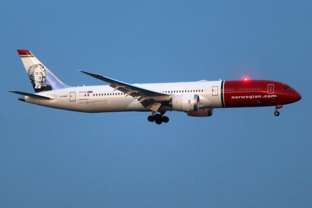Boeing 787-8 (G-CKNY) -  Rednose  7149 arriving from Paris