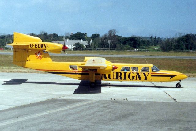 PILATUS BRITTEN-NORMAN Trislander (G-BDWV) - Seen here on 15-Jul-89.  Reregistered G-RBCI 16-Mar-01.br /Registration cancelled 16-Jul-15 as permanently withdrawn from use.