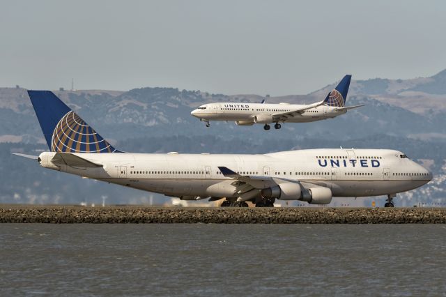 Boeing 747-400 (N116UA) - 11th July, 2015