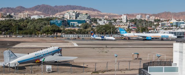 Douglas DC-3 (4X-AES) - Eilat LLET/ETH airport review