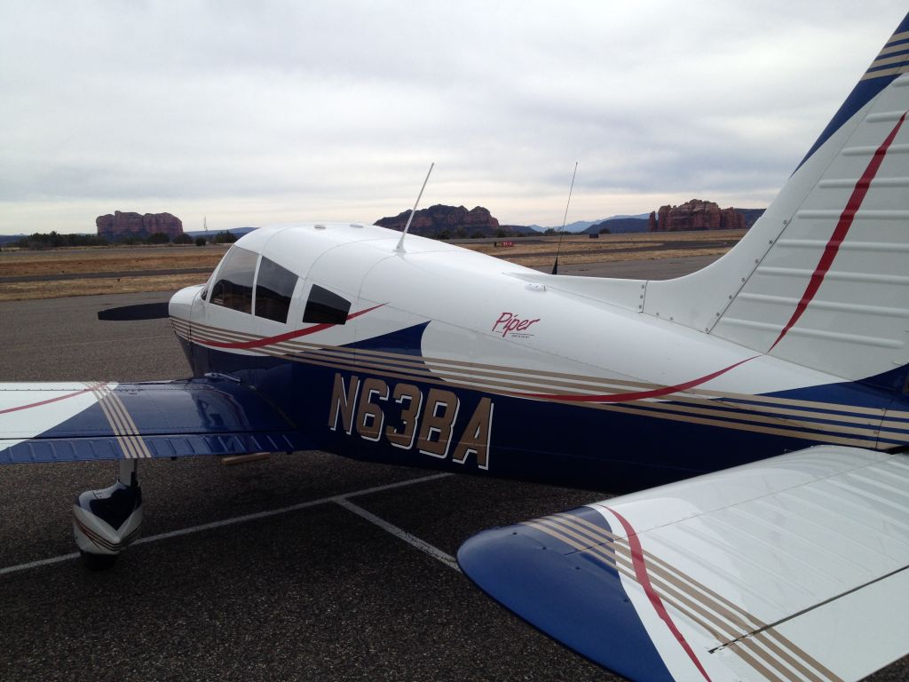 Piper Cherokee (N63BA) - 2010 Oshkosh Lindy Award Winner at Sedona, Arizona