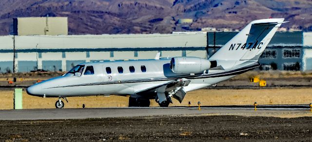 Cessna Citation CJ1 (N747AC) - N747AC Cessna 525 CitationJet s/n 525-0202 - MFR Year 1997br /North Las Vegas Airport  KVGTbr /Photo: TDelCoro br /March 8, 2025