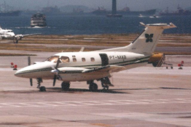 Embraer EMB-121 Xingu (PT-MAB) - Seen here in Nov-85.br /br /Written off 12-Jul-12 near SDAG.