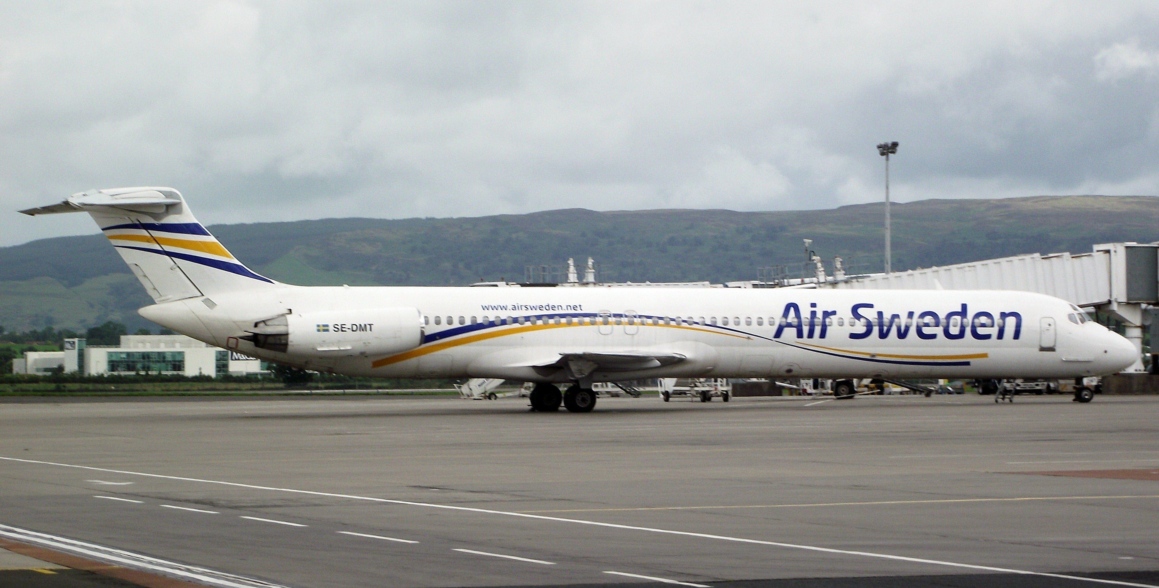 McDonnell Douglas MD-81 (SE-DMT) - Air Sweden