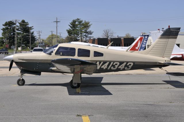 Piper Cherokee Arrow (N41343) - Seen at KFDK on 4/18/2009.