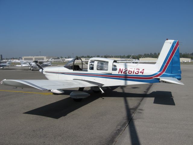 Grumman AA-5 Tiger (N26134) - Parked at Fullerton