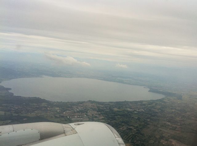 Airbus A320 — - Near Rome