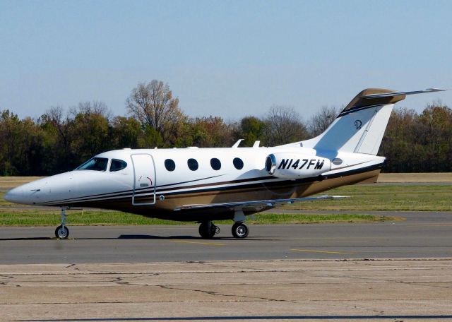 Beechcraft Premier 1 (N147FM) - At Downtown Shreveport. 2005 Raytheon 390 