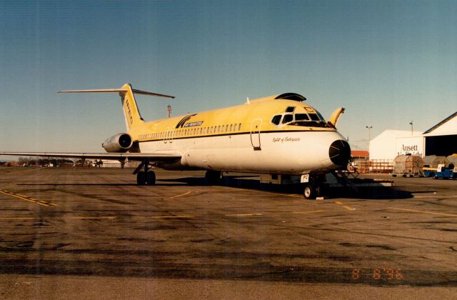 Douglas DC-9-10 (VH-IPC) - Douglas DC-9-33F Serial Number 47193.br /Aircraft owned by Ipec Aviation, but carried freight for Ansett Air Freight up until 1999.