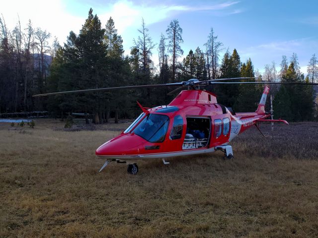 SABCA A-109 (N261HC) - SAR training - Summit County Sheriff and the Roosevelt Team
