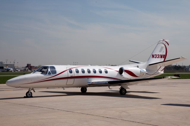 Cessna Citation V (N331MW) - Very nice paint scheme.