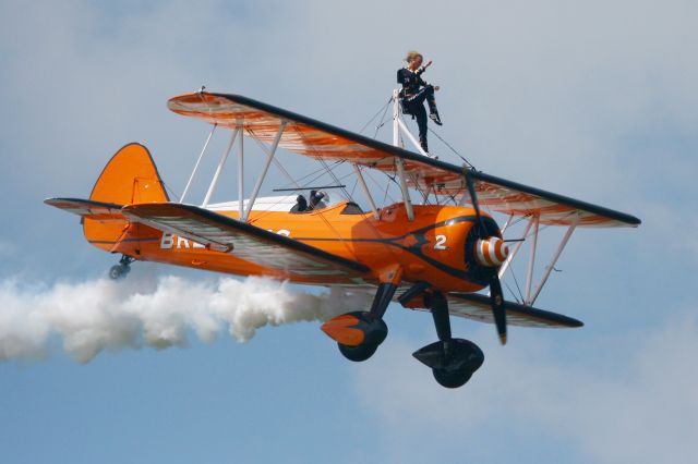 N74189 — - Breitling (AeroSuperBatics)  Boeing PT-17 Stearman , La Ferté Alais Airfield (LFFQ) Air Show 2012