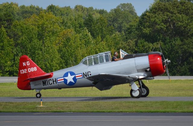 North American T-6 Texan (N6637C) - JRM INVESTMENTS LLC at KJQF - 9/7/15