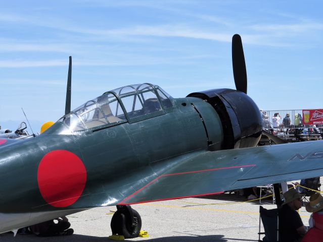 Mitsubishi A6M Zero (N553TT) - Chino Air Show - 2018