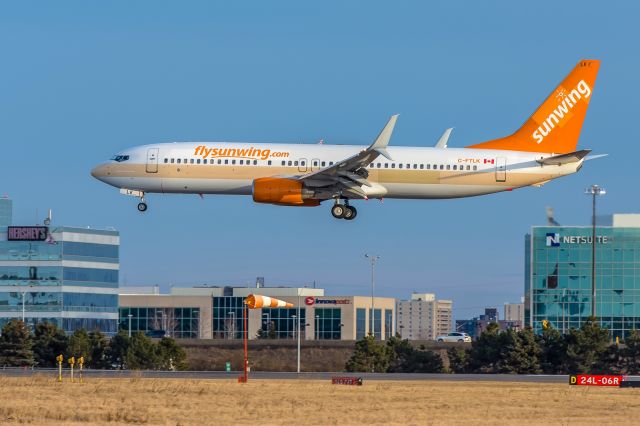 Boeing 737-800 (C-FTLK) - Sunwing 738 C-FTLK