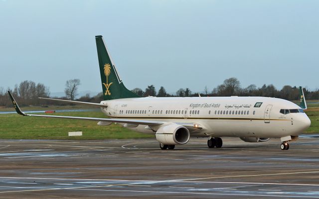 Boeing 737-900 (HZ-MF6) - kingdom of saudi arabia b737-9 bbj3 hz-mf6 arriving in shannon 22/12/15.