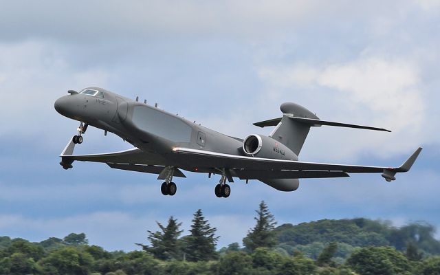 N554GA — - italian air force g550 caew n554ga 14-12 dep shannon 29/6/16.