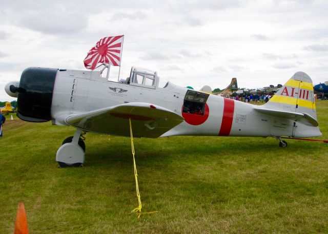 North American T-6 Texan (N4447) - At Oshkosh. 1945 Canadian Car & Foundry HARVARD MK IV