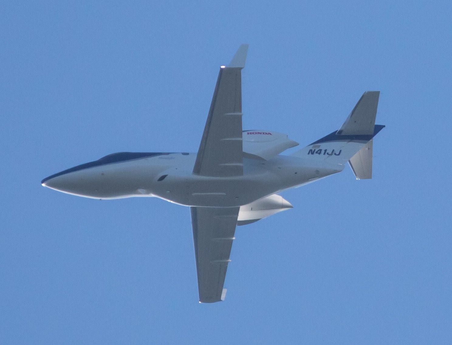 N41JJ — - Hondajet flying over Independence MO  07/26/2016