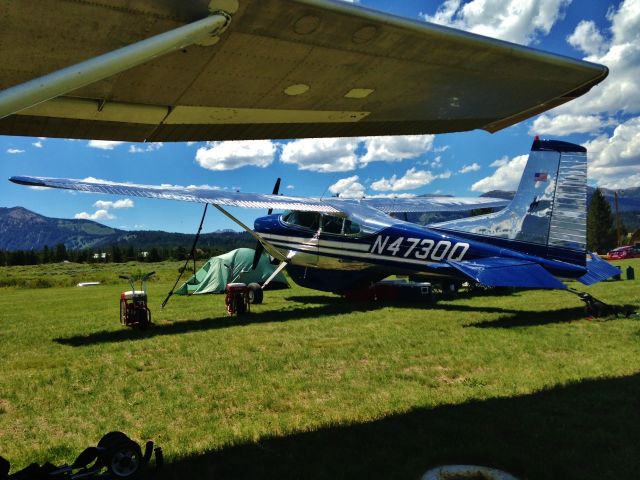 Cessna Skywagon (N4730Q) - Photo taken at an aircraft meeting in Idaho.